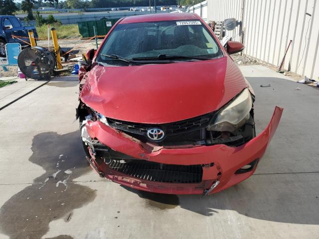 2T1BURHE3EC148433 - 2014 TOYOTA COROLLA L 红色 照片 5