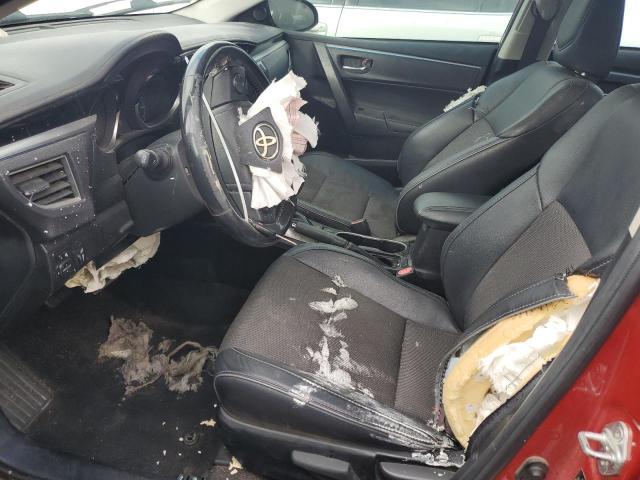 2T1BURHE3EC148433 - 2014 TOYOTA COROLLA L 红色 照片 7