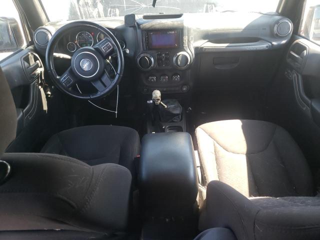 1C4BJWDG1FL609850 - 2015 JEEP WRANGLER U SPORT BLACK photo 8