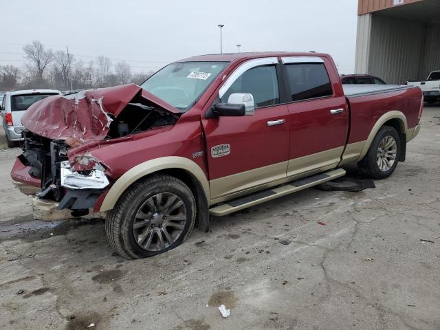 1C6RR7WT1FS684276 - 2015 RAM 1500 LONGHORN RED photo 1