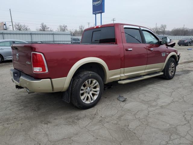 1C6RR7WT1FS684276 - 2015 RAM 1500 LONGHORN RED photo 3