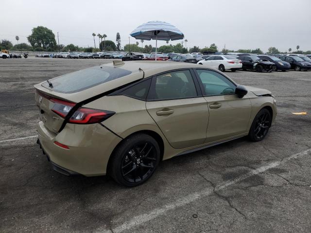 JHMFL4H87SX002663 - 2025 HONDA CIVIC SPORT BROWN photo 3