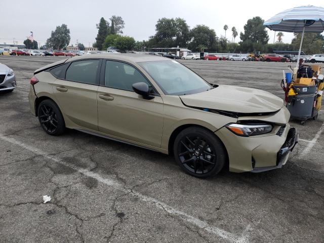 JHMFL4H87SX002663 - 2025 HONDA CIVIC SPORT BROWN photo 4