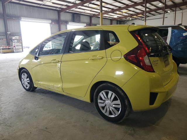JHMGK5H51GX022806 - 2016 HONDA FIT LX YELLOW photo 2