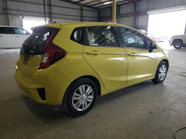 JHMGK5H51GX022806 - 2016 HONDA FIT LX YELLOW photo 3