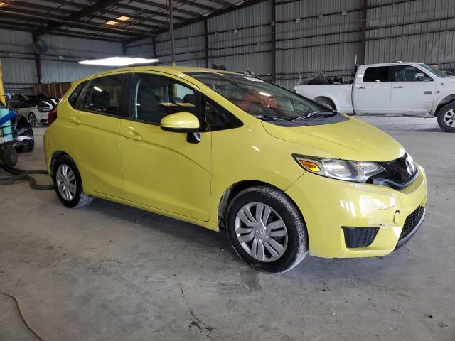 JHMGK5H51GX022806 - 2016 HONDA FIT LX YELLOW photo 4