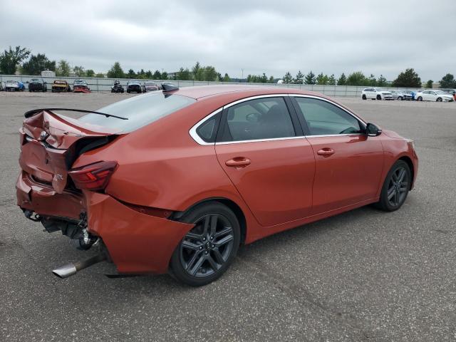 3KPF54AD9KE085368 - 2019 KIA FORTE EX Orange photo 3