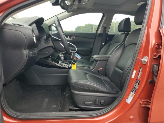 3KPF54AD9KE085368 - 2019 KIA FORTE EX Orange photo 7