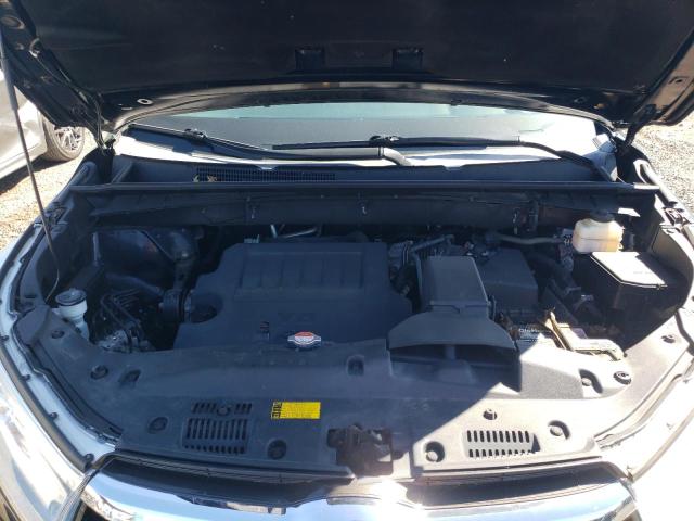5TDJKRFH7GS314297 - 2016 TOYOTA HIGHLANDER XLE أسود صورة 12