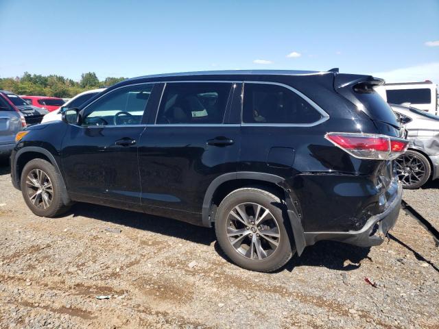 5TDJKRFH7GS314297 - 2016 TOYOTA HIGHLANDER XLE أسود صورة 2