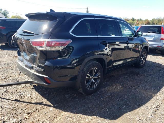 5TDJKRFH7GS314297 - 2016 TOYOTA HIGHLANDER XLE أسود صورة 3