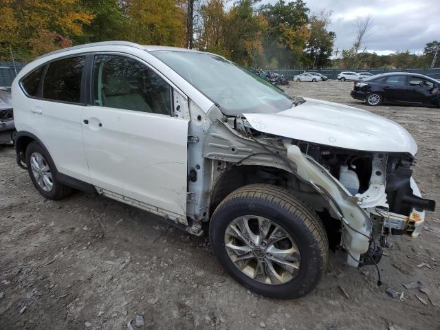 5J6RM4H78EL028665 - 2014 HONDA CR-V EXL WHITE photo 4