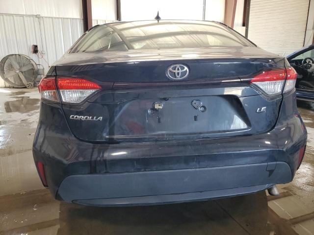 JTDEPRAE1LJ096218 - 2020 TOYOTA COROLLA LE BLACK photo 6