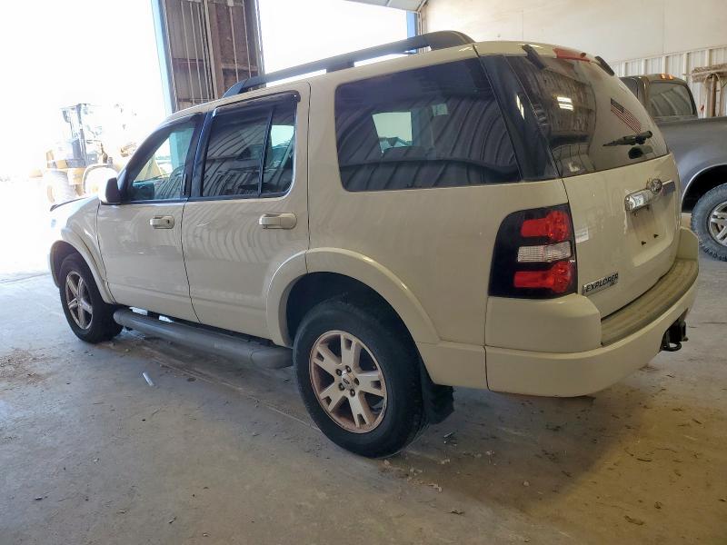 1FMEU6DEXAUA53765 - 2010 FORD EXPLORER XLT 白色 照片 2