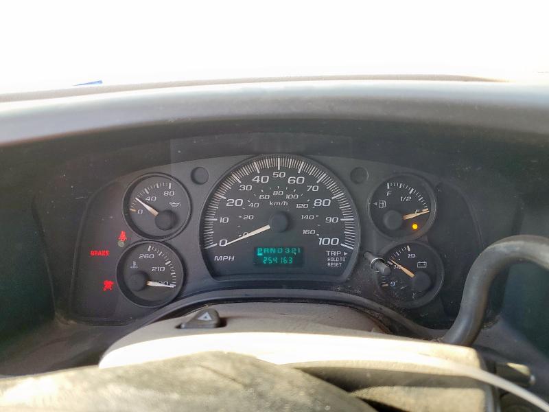 1GCGG25V341108218 - 2004 CHEVROLET EXPRESS G2 WHITE photo 9