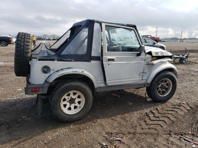 JS4JC51C9J4225882 - 1988 SUZUKI SAMURAI SILVER photo 3