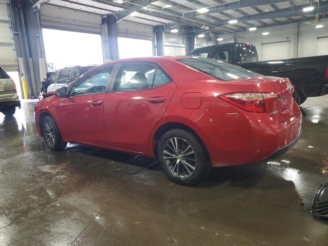 2T1BURHE2JC020419 - 2018 TOYOTA COROLLA L Rouge photo 2