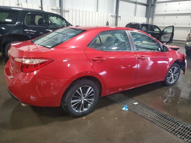 2T1BURHE2JC020419 - 2018 TOYOTA COROLLA L Rouge photo 3