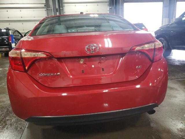 2T1BURHE2JC020419 - 2018 TOYOTA COROLLA L Rouge photo 6