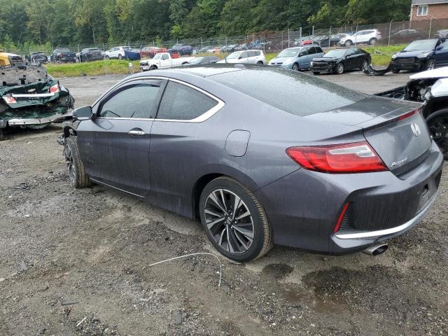 1HGCT2B95HA002300 - 2017 HONDA ACCORD EXL GRAY photo 2