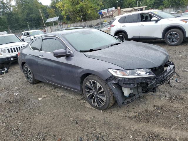 1HGCT2B95HA002300 - 2017 HONDA ACCORD EXL GRAY photo 4