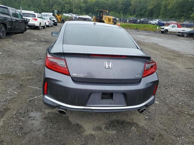 1HGCT2B95HA002300 - 2017 HONDA ACCORD EXL GRAY photo 6