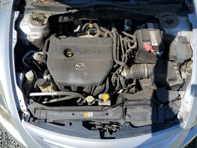 1YVHZ8BH9B5M30197 - 2011 MAZDA 6 I SILVER photo 11