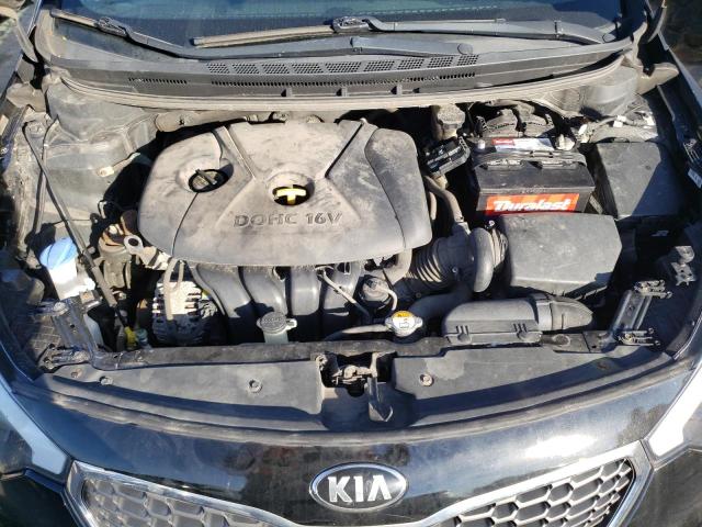 KNAFK4A65G5512510 - 2016 KIA FORTE LX BLACK photo 11