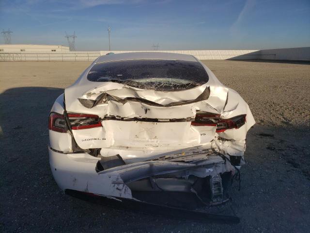 5YJSA1E10HF188786 - 2017 TESLA MODEL S Սպիտակ լուսանկար 6