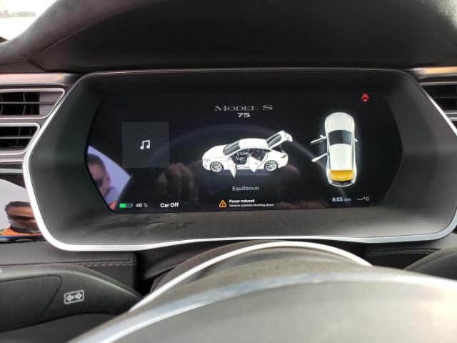 5YJSA1E10HF188786 - 2017 TESLA MODEL S Սպիտակ լուսանկար 9