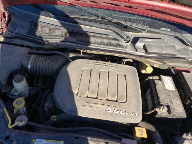 2C4RC1BG5CR306877 - 2012 CHRYSLER TOWN & COU TOURING 栗色 照片 12