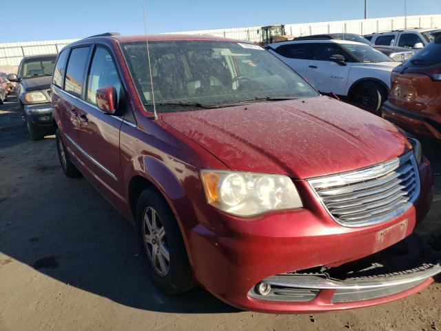 2C4RC1BG5CR306877 - 2012 CHRYSLER TOWN & COU TOURING 栗色 照片 4