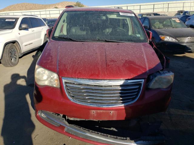 2C4RC1BG5CR306877 - 2012 CHRYSLER TOWN & COU TOURING 栗色 照片 5