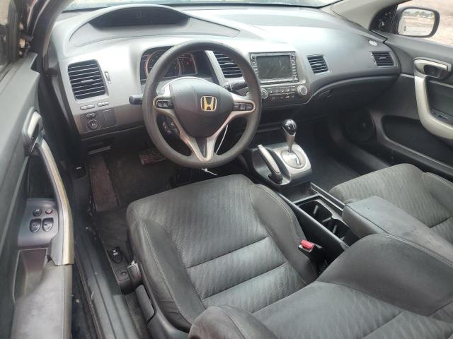 2HGFG12899H519671 - 2009 HONDA CIVIC EX BLACK photo 8