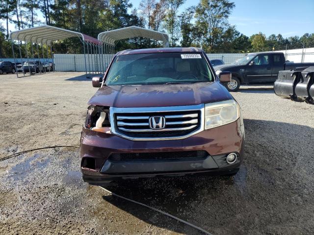 5FNYF4H47DB009236 - 2013 HONDA PILOT EX RED photo 5