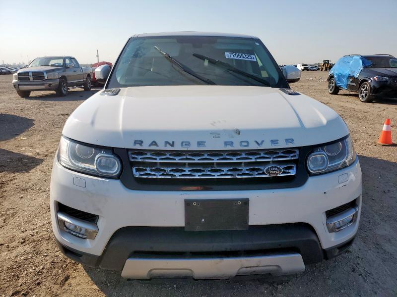 SALWR2VF4EA305519 - 2014 LAND ROVER RANGE ROVE HSE WHITE photo 5