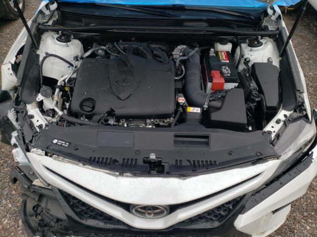 4T1NZ1AKXLU043741 - 2020 TOYOTA CAMRY TRD WHITE photo 11