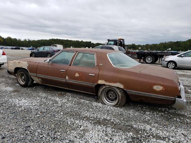 1N69R4D117597 - 1974 CHEVROLET CAPRICE BROWN photo 2