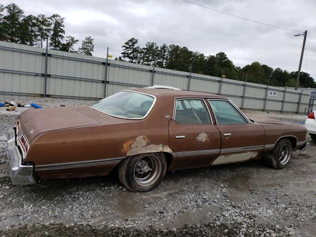 1N69R4D117597 - 1974 CHEVROLET CAPRICE BROWN photo 3