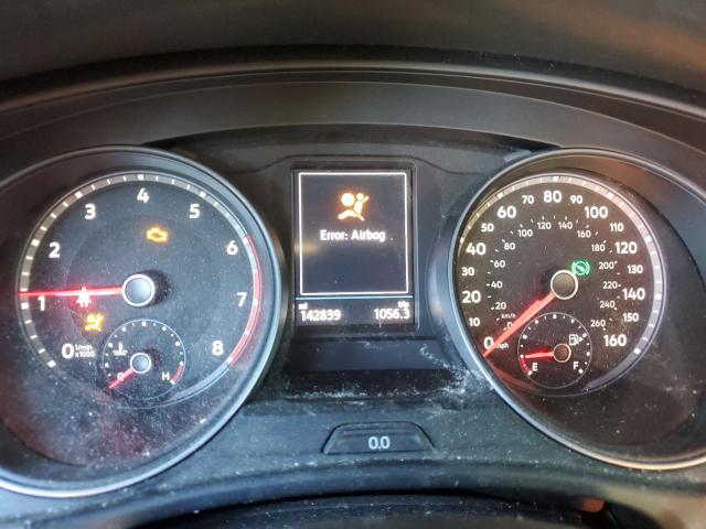 1V2UR2CA2KC525892 - 2019 VOLKSWAGEN ATLAS SE GRAY photo 9