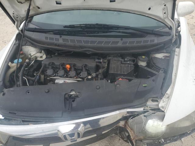 19XFA16859E042226 - 2009 HONDA CIVIC EX WHITE photo 11