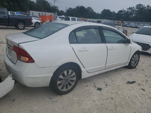 19XFA16859E042226 - 2009 HONDA CIVIC EX WHITE photo 3