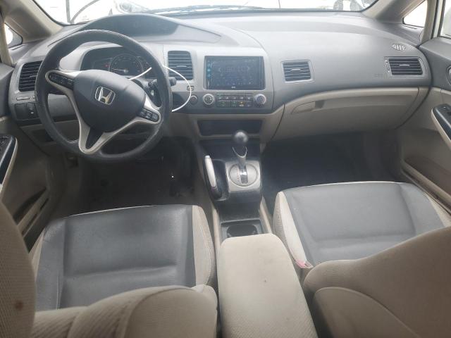19XFA16859E042226 - 2009 HONDA CIVIC EX WHITE photo 8