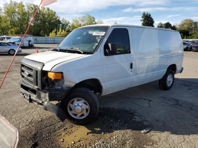 1FTSE3ELXBDA42119 - 2011 FORD ECONOLINE E350 SUPER DUTY VAN WHITE photo 1