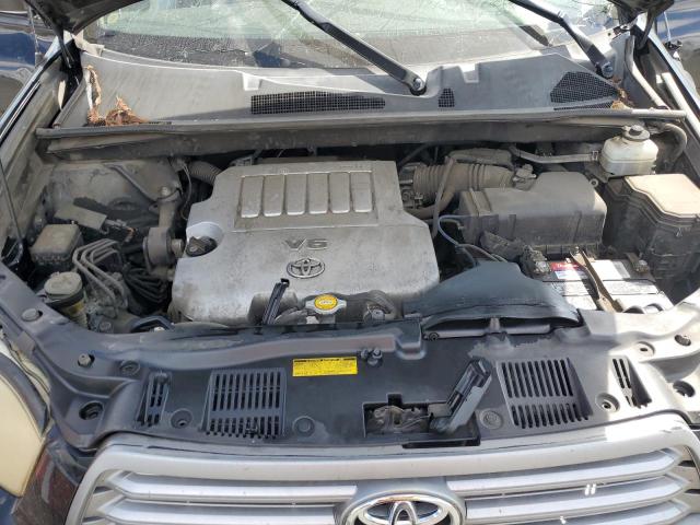 JTEDS41A682065649 - 2008 TOYOTA HIGHLANDER BLACK photo 12