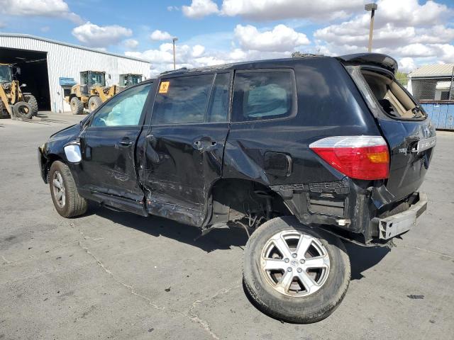JTEDS41A682065649 - 2008 TOYOTA HIGHLANDER BLACK photo 2