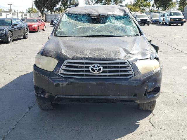JTEDS41A682065649 - 2008 TOYOTA HIGHLANDER BLACK photo 5