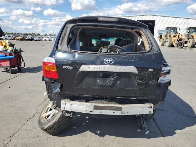 JTEDS41A682065649 - 2008 TOYOTA HIGHLANDER BLACK photo 6