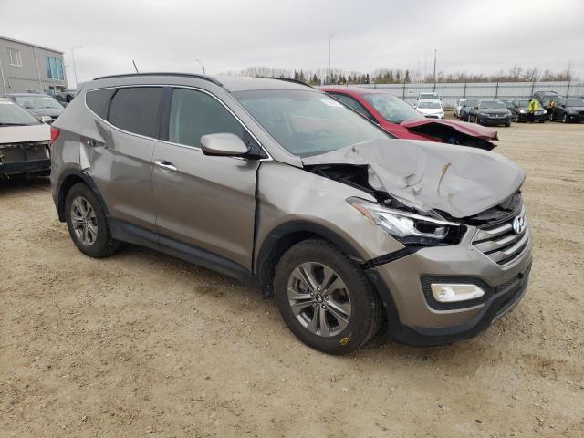 5XYZU3LB5GG343367 - 2016 HYUNDAI SANTA FE S GRAY photo 4