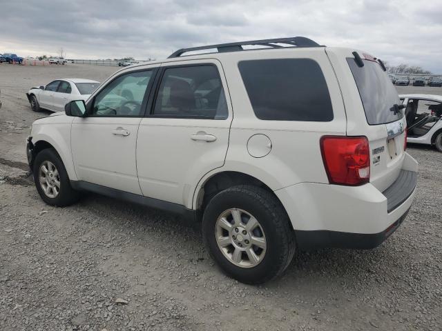 4F2CZ027X9KM03708 - 2009 MAZDA TRIBUTE I WHITE photo 2